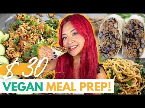 Budget Friendly Vegan Meal Prep Cause F This Economy (Vegan Meal Prep For $30)