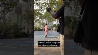 Adam Sandler Loves Playing Basketball Whenever In New York