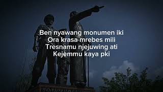 Download lagu Tresna ing monumen Soerjo | lyrics video mp3
