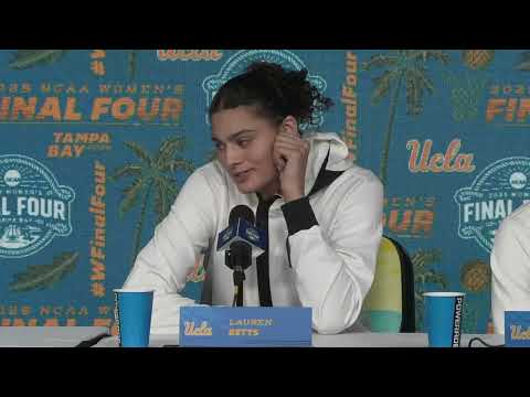 UCLA Final Four Postgame Press Conference - 2025 NCAA Tournament