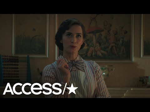 'Mary Poppins Returns': See BTS Of Emily Blunt Recording 'Where The Lost Things Go' | Access