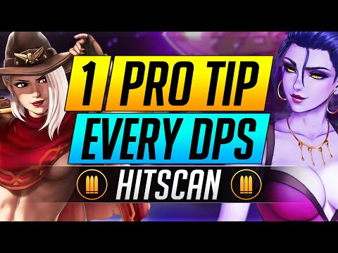 1 PRO TIP for Every DPS Hero - INSANE Hitscan Tips to RANK UP - Overwatch Advanced Guide