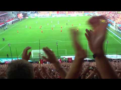 1.FC Kaiserslautern - TSV 1860 München 3:2 [04.08.2014] Anstoß