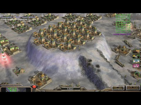 GLA Demolition - Command & Conquer Generals Zero Hour - 1 vs 7 HARD Tank Gameplay