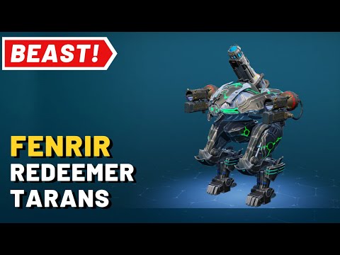 Fenrir with Redeemer and Tarans against everyone... War Robots Gameplay