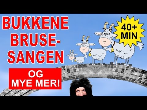 Barnesanger på norsk - Bukkene Bruse og mye mer | 40+ min.