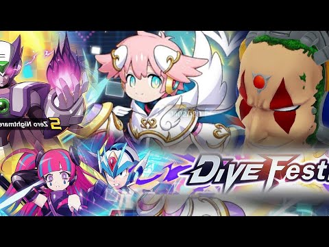 NEW CHARACTER!? The Pitiful Host Angepitoyeir EVENT Mega Man X Dive - DIVE FEST 2022