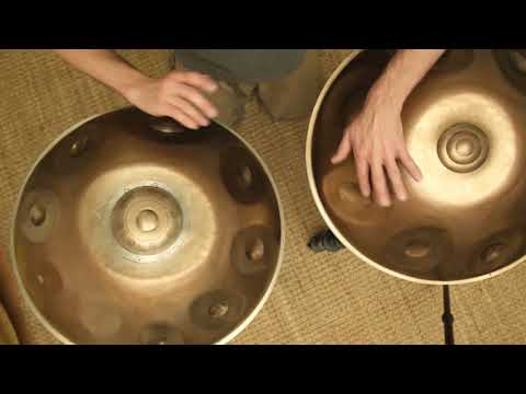 "Unison" played on 2 Taopan Handpans (A2 & F#2) in STL / Relax Music