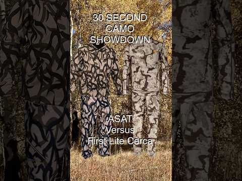 ASAT VS First Lite Cerca in the 30 Second Camo Showdown