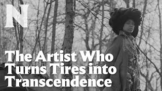 See how artist Chakaia Booker turns car tires into transcendence