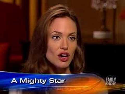 'A Mighty' Angelina Jolie (CBS News)