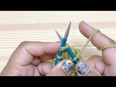 Right Leaning Decrease K2tog Knitting Tutorial