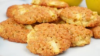 Apple Oatmeal Cookies in 20 Minutes 🍎 Simple & Delicious