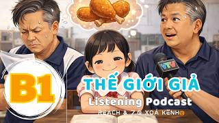 🎧 Luyện Nghe Tiếng Anh Level B1 - THẾ GIỚI GIẢ -  | Listening English Podcast |🎯
