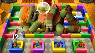 【マリオパーティ10】全ミニゲーム対決！ミケランジェロVSレオナルドVSドナテロVSラファエロ4K (UHD)
