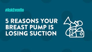 5 Reasons Your Breast Pump is Losing Suction 😭 #Shorts
