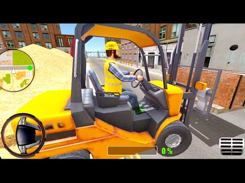 heavy industry machines City Road Builder Simulator 2020 Construction Machines Android gameplay