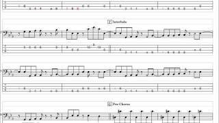 SCANDAL　GLAMOROUS YOU　ベースTAB譜