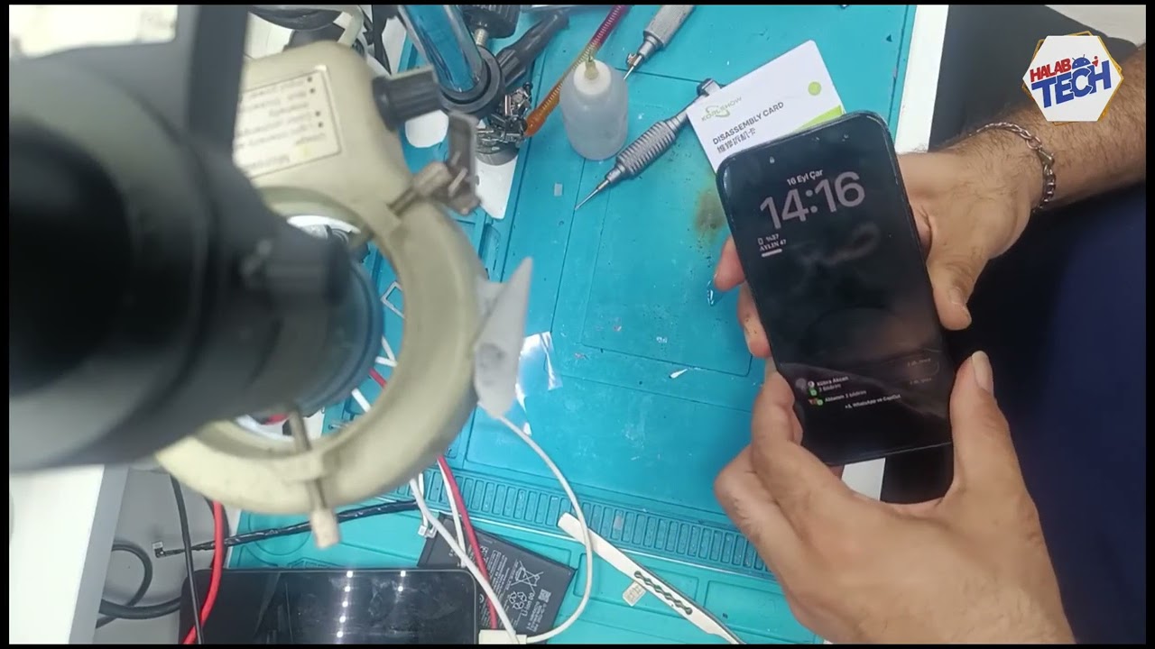 طريقة تبديل بطارية لجهاز iPhone 14 Pro Max خطوة بخطوة