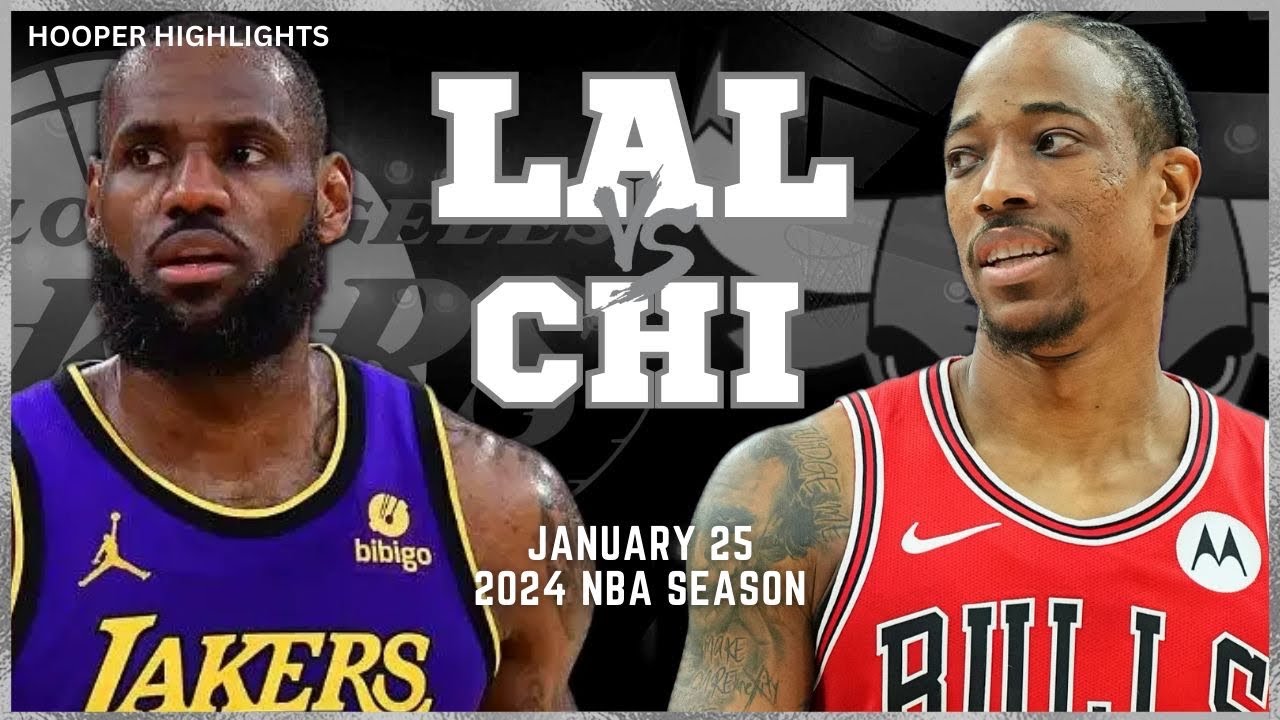 26.01.2024 | Los Angeles Lakers 141-132 Chicago Bulls