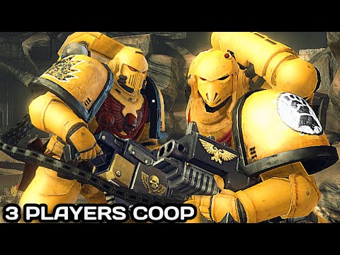 IMPERIAL FISTS SQUAD: 3 Astartes vs 1500+ Orks! - Warhammer 40K: Space Marine