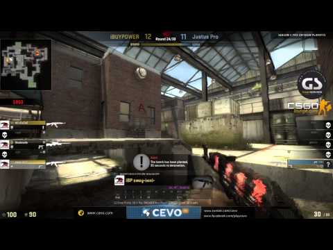 CEVO-Pro CS:GO Season 5 Playoffs: iBUYPOWER vs. Justus Pro - Map 2 on de_season_rc1