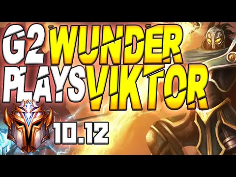 G2 Wunder Plays Viktor Top Lane vs Camille - 10.12