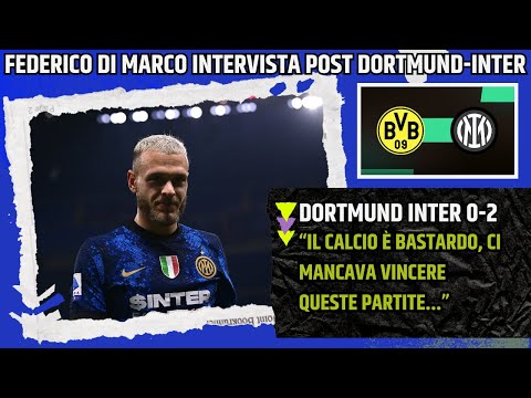 FEDERICO DI MARCO POST-DORTMUND INTER INTERVIEW: "I'M HAPPY WITH THE WIN. WE MUST..."