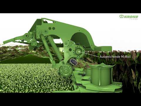Animation KRONE M-Rolls Aufbereiter