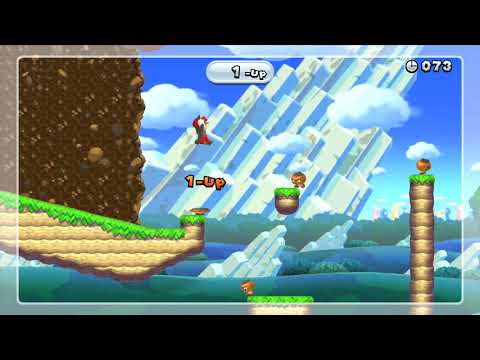 New Super Mario Bros. U Herausforderungen - Gleitflug in Anmut