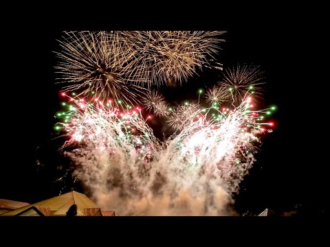 Wedding Fireworks | Miguel & Rica Wedding Pyromusical Display by Dragon Fireworks