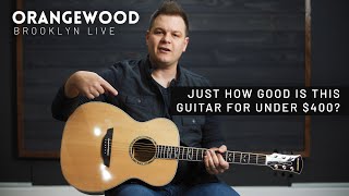 Video thumbnail for Orangewood Brooklyn Live - Acoustic guitar review and demo by Worship Tutorials