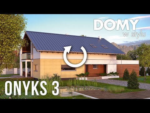 Projekt domu ONYKS 3 - widok 360º