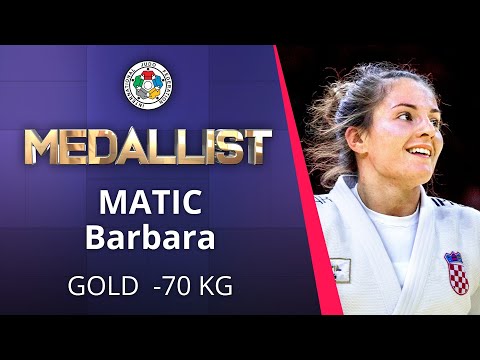 MATIC Barbara Gold medal Judo World Judo Championships Seniors Hungary 2021