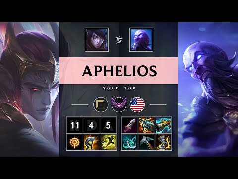 Aphelios Top vs Ryze - NA Master Patch 25.14