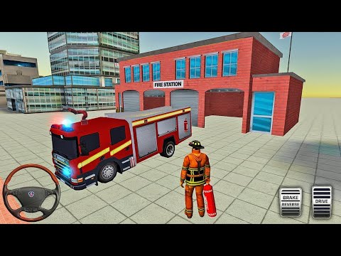 Ny City FireFighter Rescue Heroes - Fire Truck Rescues 3D #3 - Android Gameplay