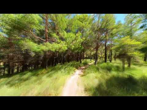 54 Mins 4K Treadmill Workout Scenery Virtual Mountain Bike - 54 Minutos 4K Ruta Virtual para MTB