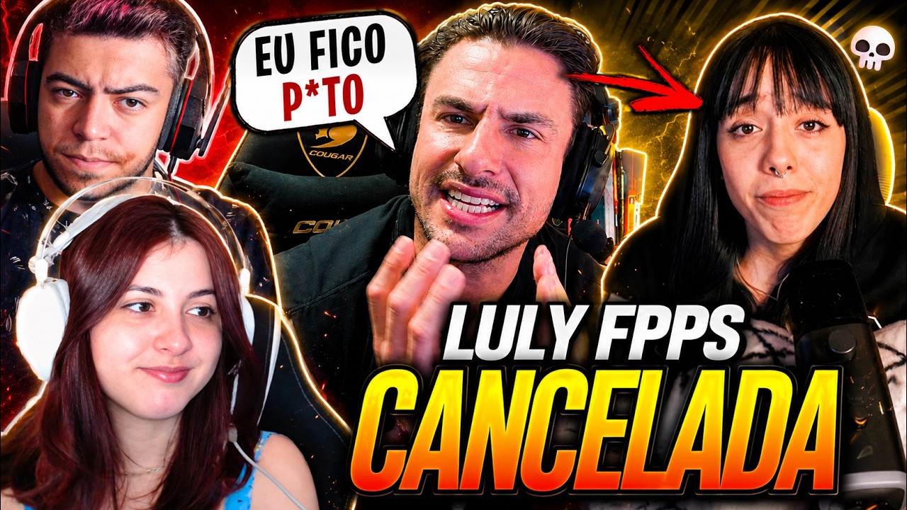 SUPER XANDÃO SE REVOLTOU COM O CANCELAMENTO DA LULY FPPS... | react
