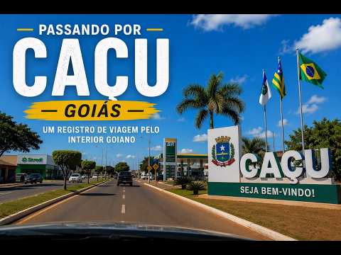Passando por Caçu (GO): Um Registro de Viagem pelo Interior Goiano