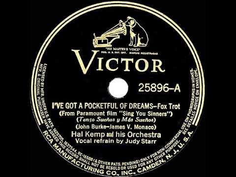 1938 Hal Kemp - I’ve Got A Pocketful Of Dreams (Judy Starr, vocal)