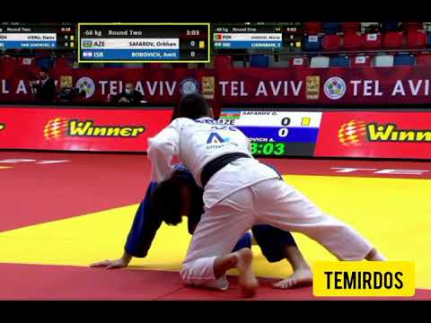 SAFAROV Orhan (AZE)  как думете есть оценка?  Судья не дал оценку.  Grand Slam TEL A VIV 2021