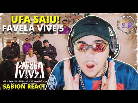 REACT Favela Vive 5 - ADL | Major RD | Mc Hariel | Mc Marechal | Leci Brandão (Prod. Índio)