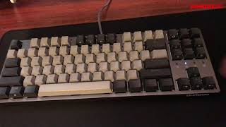 ゲーミングキーボード「DURGOD K320」の光り方