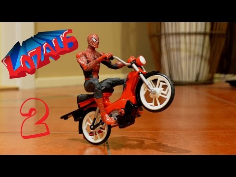 SPIDERMAN Stop Motion Action Video Part 2
