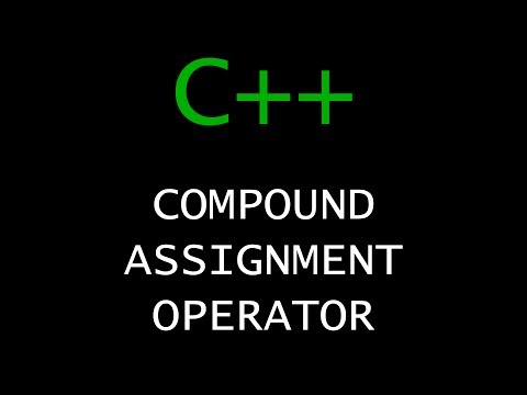 C Programming Tutorial 11 Compound Assignment Operators