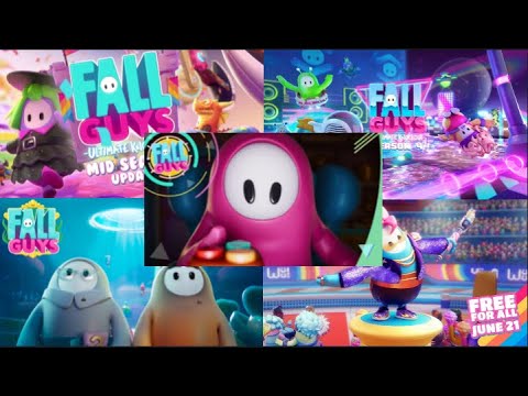 All Fall Guys Trailers in order | S1-SS4 + End of Year 2023