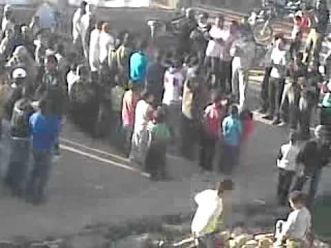 مظاهرة في قرية المتاعية في ريف درعا في أحد "الشهيد مصطفى جركس"