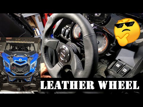 QUICK RELEASE Steering wheel on CAN AM, POLARIS, HONDA, YAMAHA X3  - EP 65