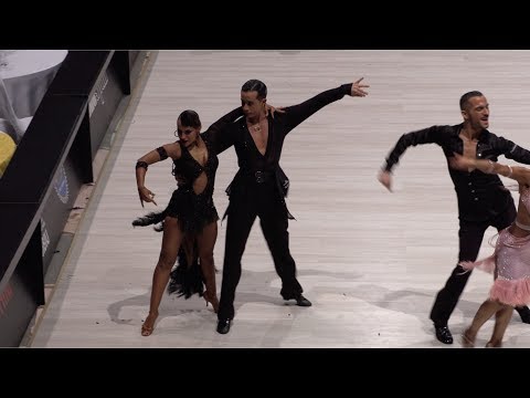Andrea Silvestri - Varadi Martina HUN, Samba | 2018 WDSF World Open Latin