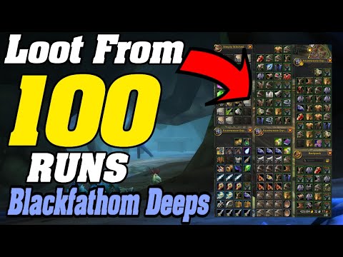 Loot From 100 BFD Runs! WoW Goldmaking